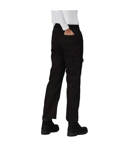 Womens/ladies Pro Action Stretch Trousers Black Regatta Professional