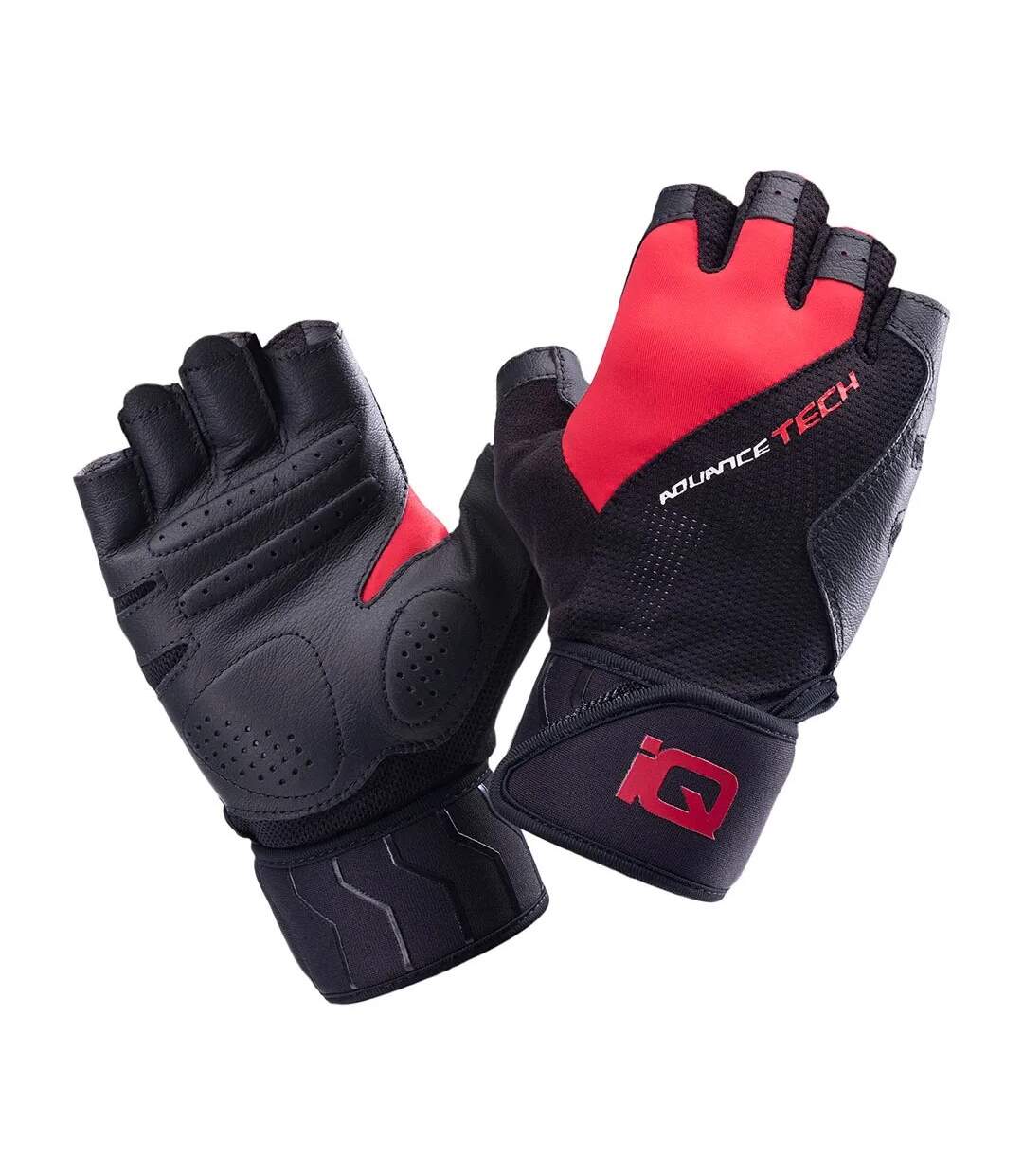 Mitaines Ibro Homme L Noir Rouge IQ-1