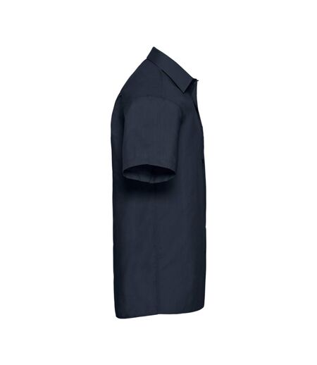 Chemise Classic Homme Bleu Marine Français Russell Collection