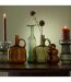 Vase Design en Verre Eclosion 33cm Vert-3