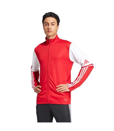 Veste Entraînement Squadra Homme Rouge Blanc Adidas