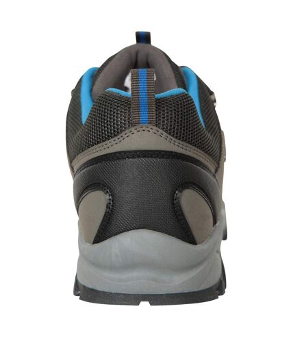 Mountain Warehouse Mens Path Waterproof Walking Shoes (Gray) - UTMW1339