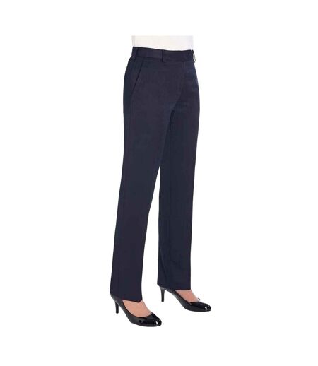 Womens/ladies Concept Aura Trousers Navy Brook Taverner