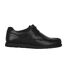 Mens Waltham Leather Lace Up Shoes Black Lee Cooper-1