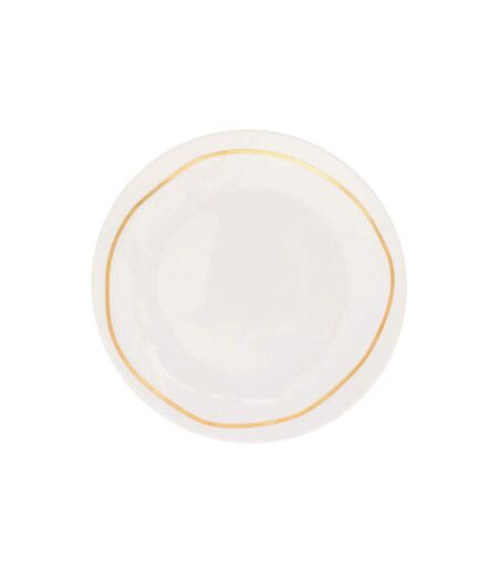 Lot de 6 Assiettes à Dessert Selena 19cm Blanc