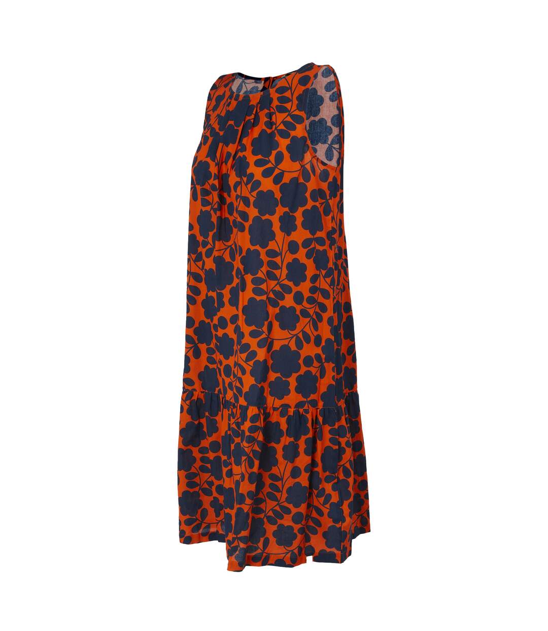 Robe mi-longue orla kiely femme orange Regatta