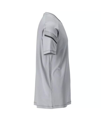 T-shirt Manches Courtes Customised Homme Gris Argenté Mascot