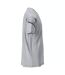 T-shirt Manches Courtes Customised Homme Gris Argenté Mascot-4