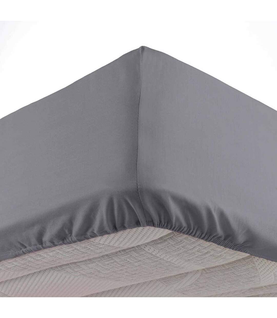 Drap Housse Microfibre Oscar 140x190cm Anthracite-1