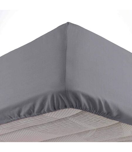 Drap Housse Microfibre Oscar 140x190cm Anthracite