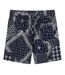 Mens Bandana Print Shorts Navy Another Influence-2
