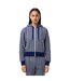 Veste À Capuche Motif/style Imprimé Intégral Femme Bleu Méthyle Lacoste-1