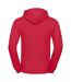 Sweat à capuche homme rouge classique Russell