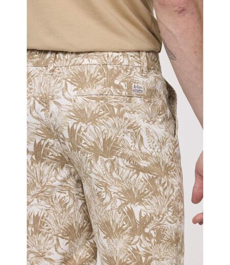 Short NARO AOP palmier marron