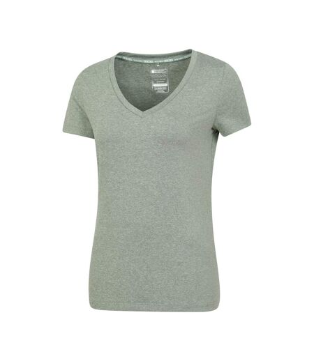 T-shirt vitality femme vert kaki Mountain Warehouse