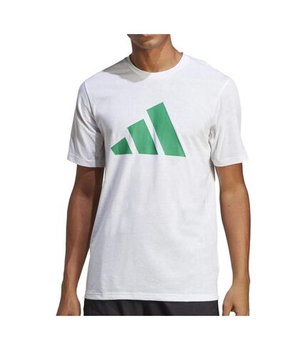 T-shirt Blanc  Homme Adidas  Logo T IC1219 - L