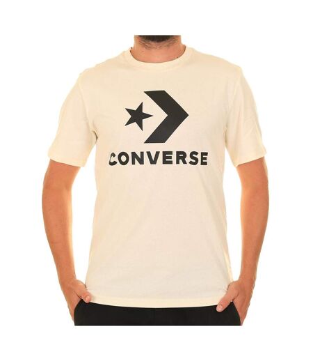 T-Shirt ecru homme converse large