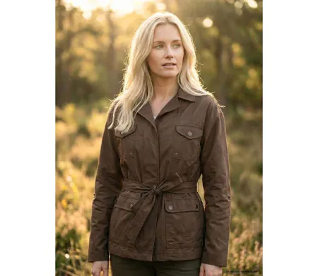 Veste Saharienne Femme Ogalo Noisette (Réf. SE1186)