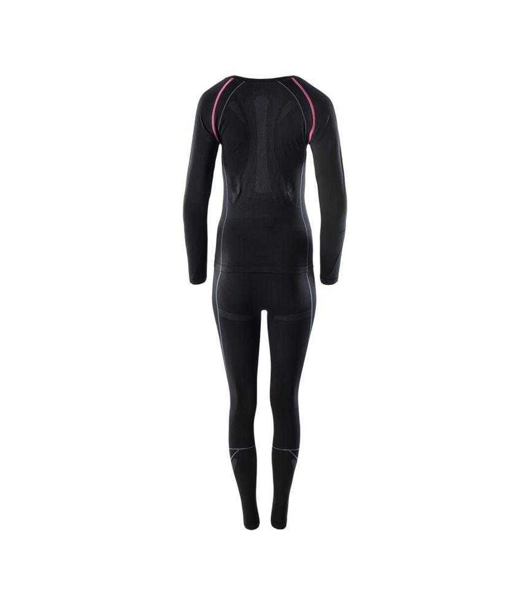 Ensemble Sous-vêtement Thermique 2rcg Femme Noir Brugi-2