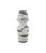 Vase Double en Céramique Poissons 34cm Multicolore-1