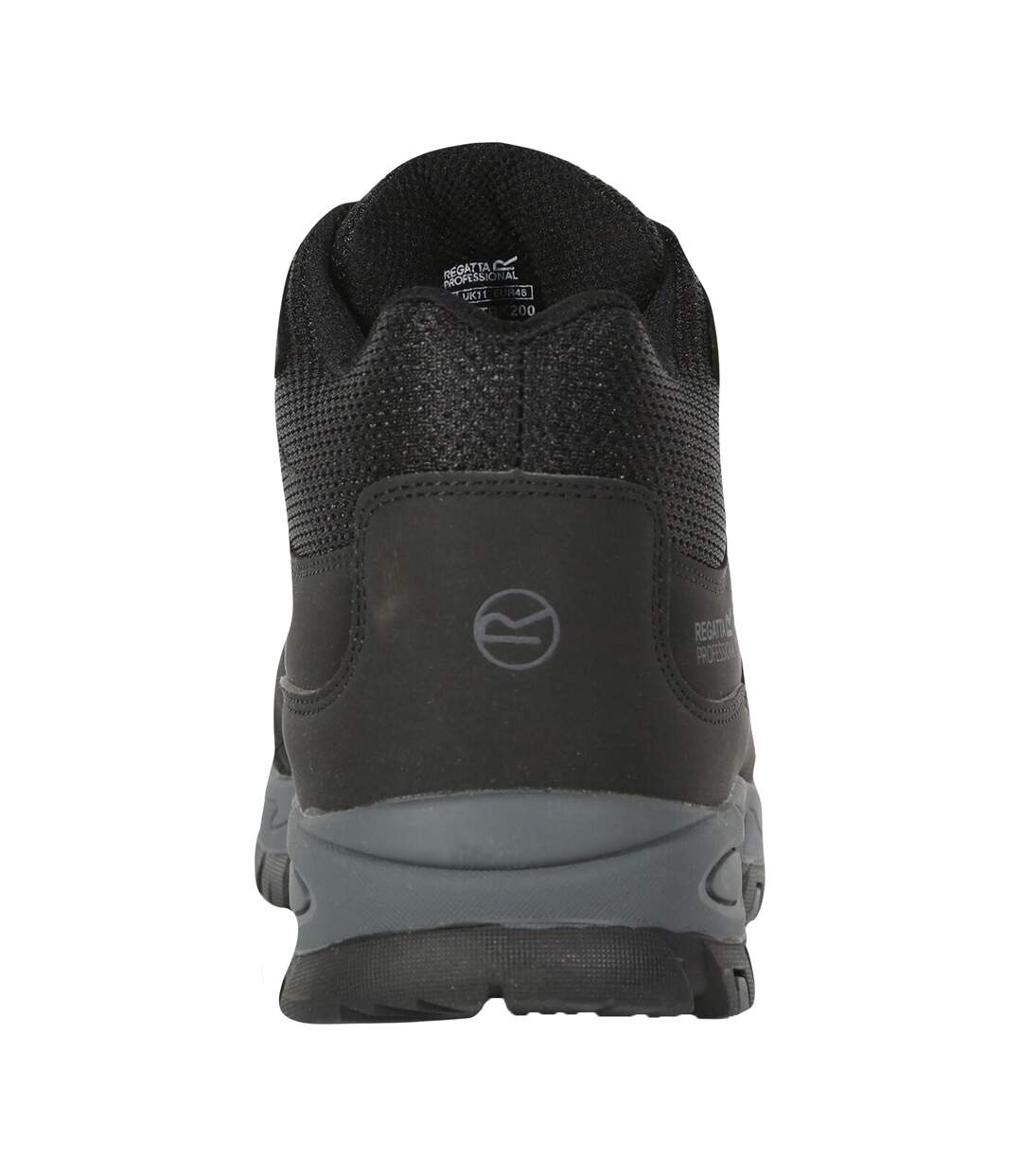 Mens sandstone safety boots black/granite Regatta-2