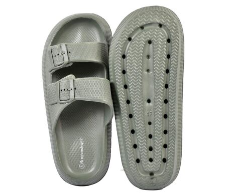 Sandales Mules EVA Boucle MBS01468 KAKI