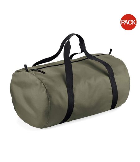 Lot De 2  Packaway Sac De Voyage 32 Litres Taille Unique Blanc BagBase