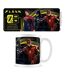 The Flash Three Heroes Mug (Black/Red/Yellow) (One Size) - UTPM6431
