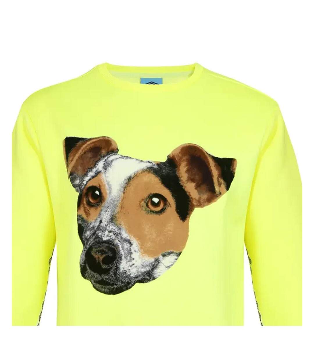 Sweat jaune homme umbro lif crewnec-2