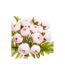 Bouquet de Fleurs 18 Mini Camelia 30cm Rose