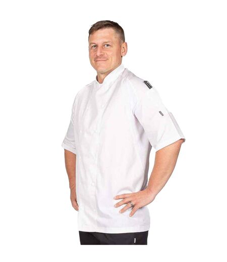 Unisex Adult Staycool Raglan Chef Jacket White White Le Chef