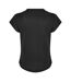 Womens/ladies Chest Logo T-shirt Black Reebok-2