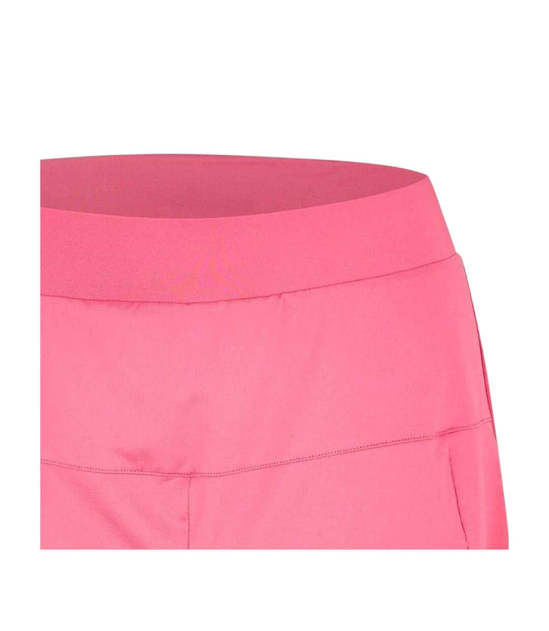 Womens/ladies Club Pleated Tennis Skort Pink Head-3