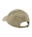 6 panel low profile dad hat desert sand Beechfield-2