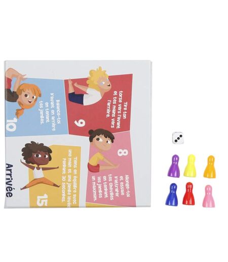 Jeu Enfant Les Mouvements 28cm Multicolore