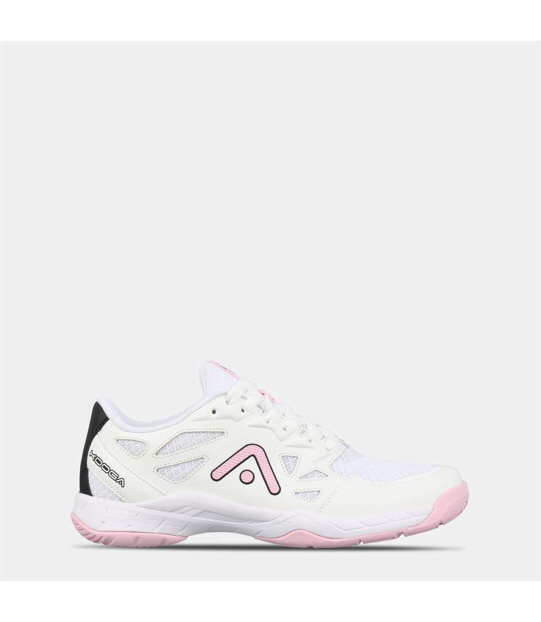 Chaussures Netball Femme Blanc Rose KooGa-1