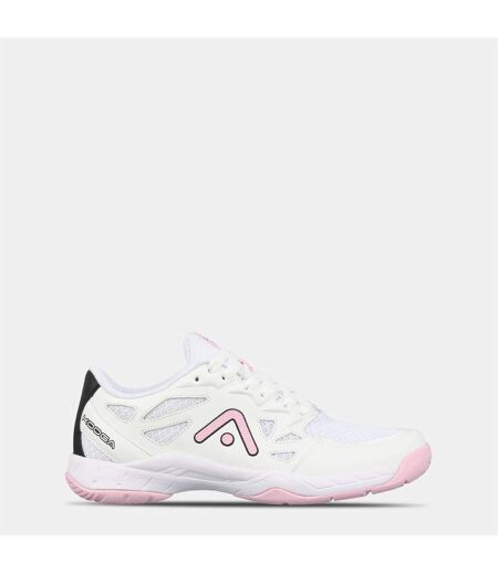 Chaussures Netball Femme Blanc Rose KooGa