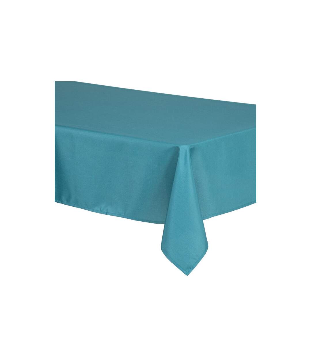 Nappe Antitache Unie 140x240cm Bleu Canard-1