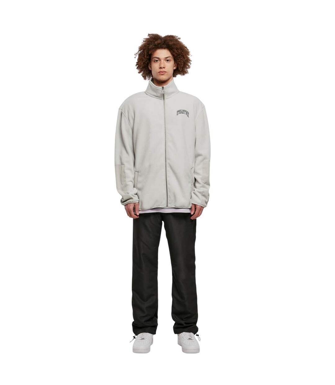 Veste De Survêtement Thunder Homme Gris Pâle Starter Black Label-1
