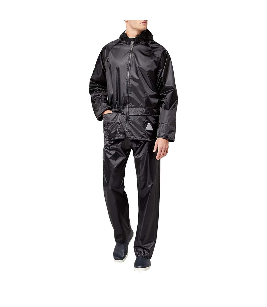 Veste Et Pantalon De Pluie Homme Noir Result-2