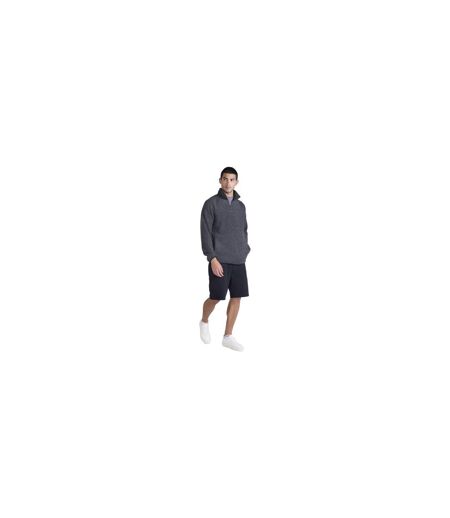 Pull Manches Raglan Motif/style Texturé Homme Charbon Mountain Warehouse