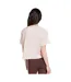 Haut Court Essentials Femme Beige Adidas-3