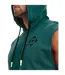 Mens Project Rock Graphic Print Hooded Sleeveless Hoodie Green Under Armour-4
