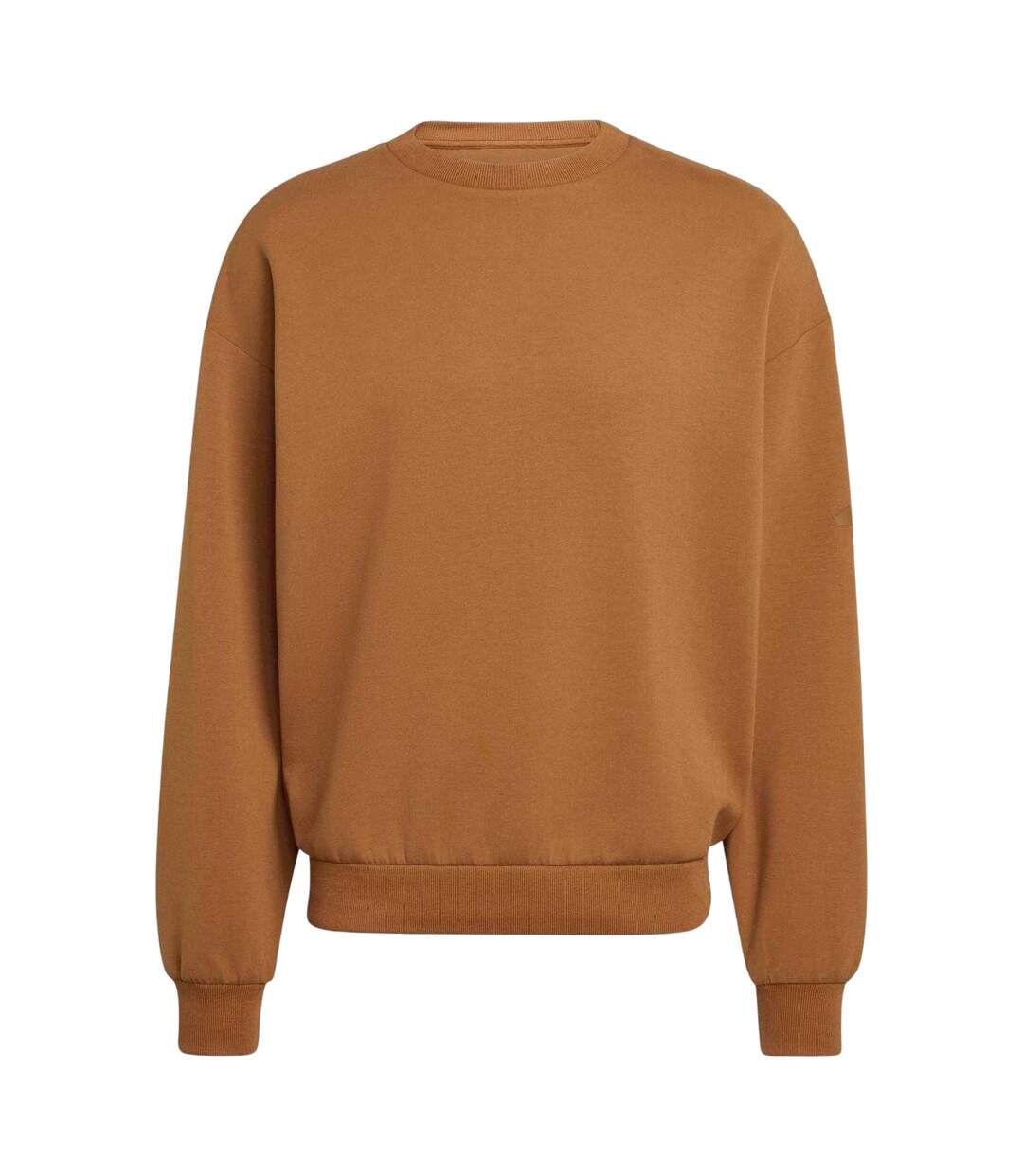 Mens Crew Neck Oversized Sweatshirt Dusky Brown Adidas-2