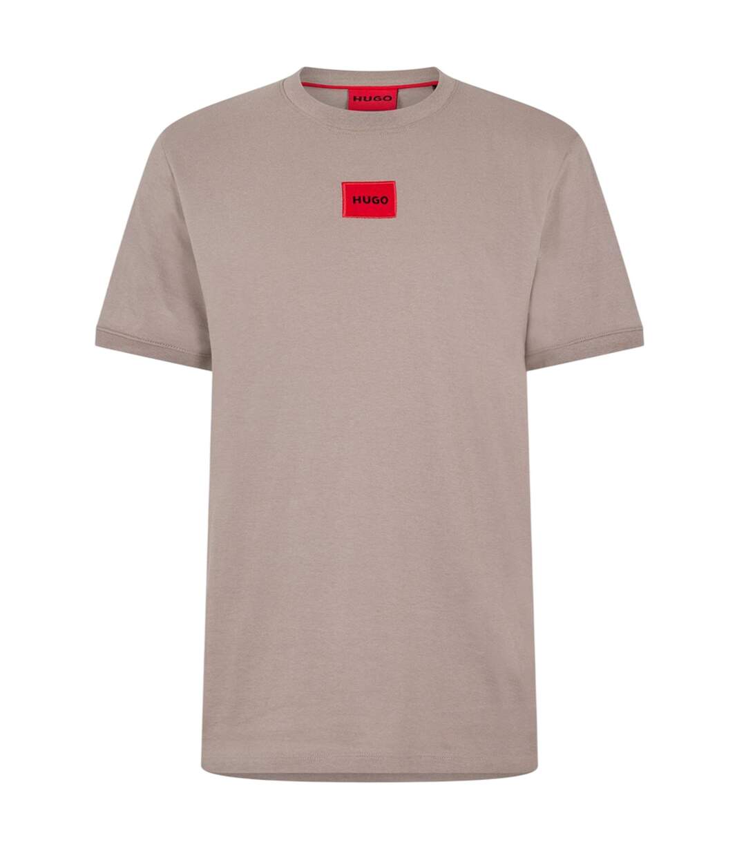 T-shirt Motif/style Logo Sur Poitrine Diragolino Homme Marron Hugo-2