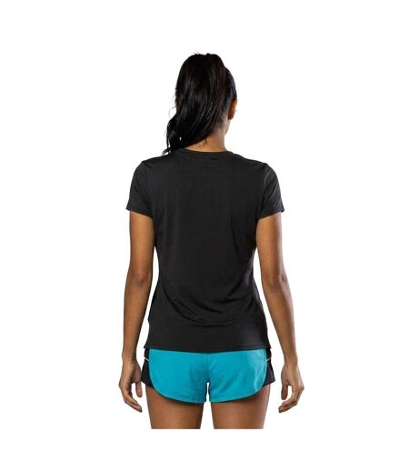 T-shirt Motif/style Uni Dash Femme Noir Nathan