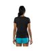 T-shirt Motif/style Uni Dash Femme Noir Nathan-2
