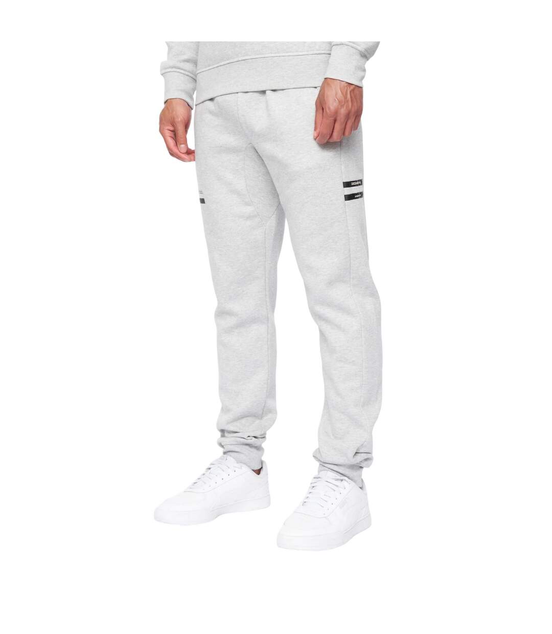 Mens Jennerkins Jogging Bottoms Grey Marl Duck And Cover-3