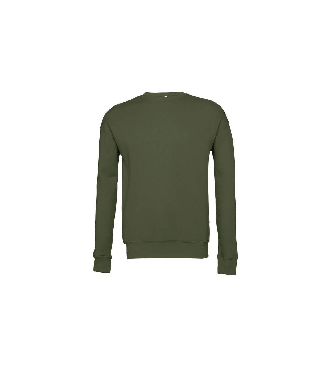 Sweat classic adulte vert militaire Bella + Canvas