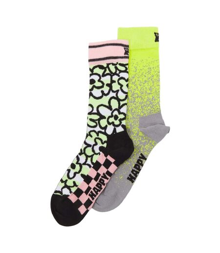 2 Pack Colourful Party Socks Giftbox Set for Men and Women